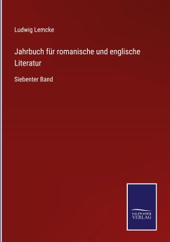 Jahrbuch für romanische und englische Literatur