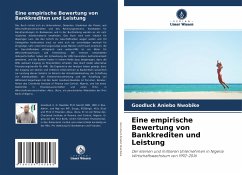 Cover Eine empirische Bewertung von Bankkrediten und Leistung