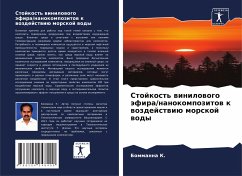 Stojkost' winilowogo äfira/nanokompozitow k wozdejstwiü morskoj wody - K., Bommanna