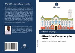 Öffentliche Verwaltung in Afrika - Onyango, Solomon