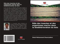 Rôle des insectes et des organismes marins dans la biodétérioration du bois - Shamsudeen, Sheik Mohammed