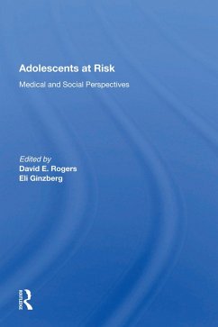 Cover Adolescents At Risk (eBook, ePUB)
