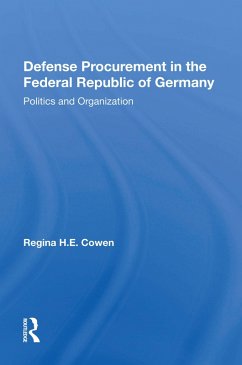 Cover Defense Procurement In The Federal Republic Of Germany (eBook, ePUB)
