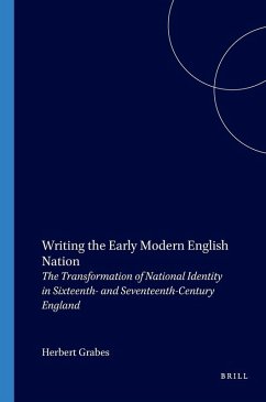 Cover Writing the Early Modern English Nation