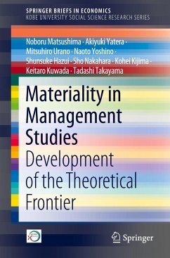 Materiality in Management Studies - Matsushima, Noboru;Yatera, Akiyuki;Urano, Mitsuhiro