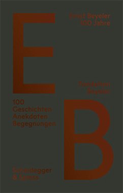 Ernst Beyeler - 100 Jahre - Kübler, Susanne
