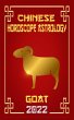 Goat Chinese Horoscope & Astrology 2022... - Bild 1