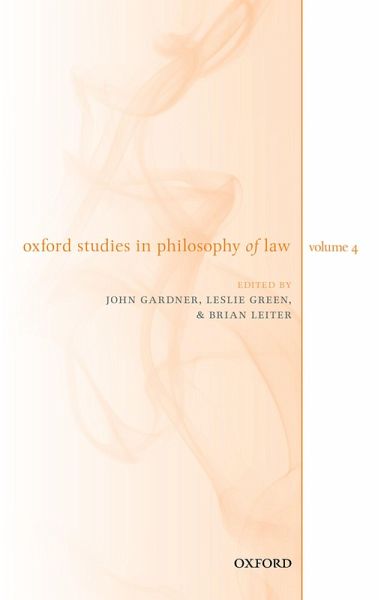 Oxford Studies in Philosophy of Law Volume 4 (eBook, ePUB) Oxford Studies in Philosophy of Law Volume 4 (eBook, ePUB)