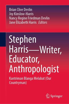 Cover Stephen Harris-Writer, Educator, Anthropologist