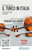 Viola part of &quote;Il Turco in Italia&quote; for String Quartet (fixed-layout eBook, ePUB)