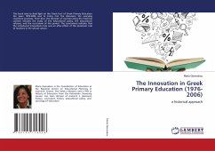 The Innovation in Greek Primary Education (1976-2006) - Giannakou, Maria