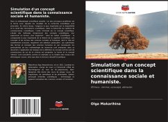 Simulation d'un concept scientifique dans la connaissance sociale et humaniste. - Makarihina, Olga