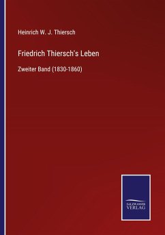Cover Friedrich Thiersch's Leben