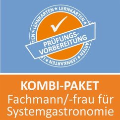 AzubiShop24.de Kombi-Paket Lernkarten Fachmann für Systemgastronomie - Rung-Kraus, Michaela; Nohl, Richarda