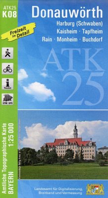 ATK25-K08 Donauwörth (Amtliche Topographische Karte 1:25000)