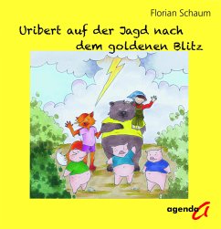 Cover Uribert auf der Jagd nach dem goldenen Blitz