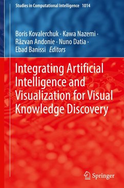 Integrating Artificial Intelligence and Visualization for Visual Knowledge Discovery