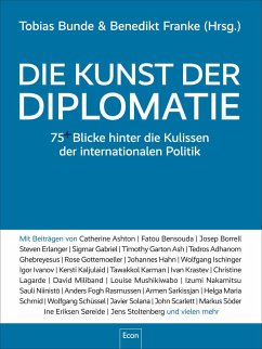 Die Kunst der Diplomatie - Bunde, Tobias;Franke, Benedikt