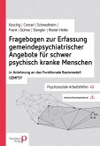 Fragebogen zur Erfassung gemeindepsychiatrischer Angebote für schwer psychisch kranke Menschen (eBook, PDF)
