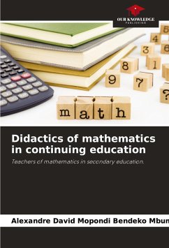 Didactics of mathematics in continuing education - M. B. Mbumbu, Alexandre D.