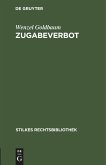 Zugabeverbot