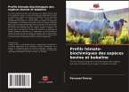 Profils hémato-biochimiques des espèces bovine et bubaline