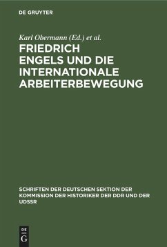 Cover Friedrich Engels und die internationale Arbeiterbewegung