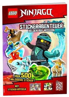 LEGO® NINJAGO® - Stickerabenteuer - Helden auf Mission