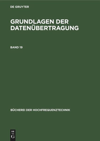 Grundlagen der Datenübertragung Grundlagen der Datenübertragung