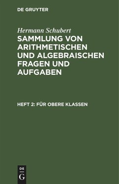 Für obere Klassen - Schubert, Hermann