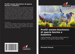 Profili emato-biochimici di specie bovine e bubaline - Ponraj, Perumal