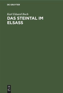 Das Steintal im Elsass - Boch, Karl Eduard