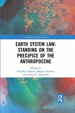 Cover Earth System Law: Standing on the Precipice of the Anthropocene (eBook, PDF)