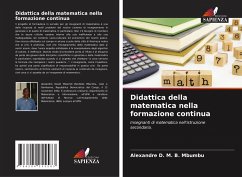 Didattica della matematica nella formazione continua - M. B. Mbumbu, Alexandre D.