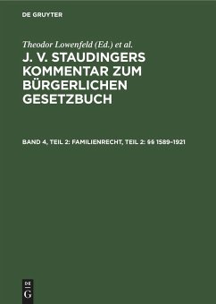 Familienrecht, Teil 2: §§ 1589¿1921