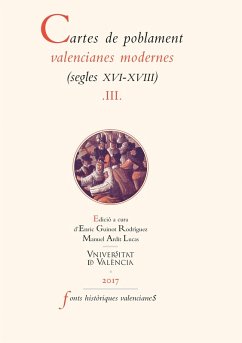 Cartes de poblament valencianes modernes (segles XVI-XVIII). Vol III (eBook, ePUB) - Aavv