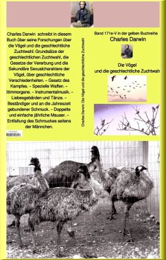 Charles Darwin: Die Vögel und die geschlechtliche Zuchtwahl (eBook, ePUB) Cover Charles Darwin: Die Vögel und die geschlechtliche Zuchtwahl (eBook, ePUB)