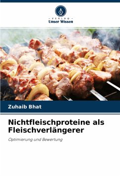 Nichtfleischproteine ¿¿als Fleischverlängerer - Bhat, Zuhaib