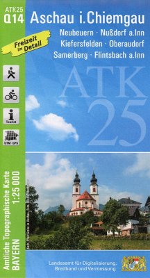 ATK25-Q14 Aschau i.Chiemgau (Amtliche Topographische Karte 1:25000)