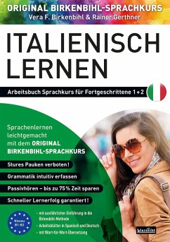 Cover Arbeitsbuch zu Italienisch lernen Fortgeschrittene 1+2