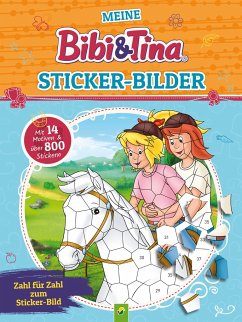 Meine Bibi & Tina Sticker-Bilder - Wellge, Sina;Schwager & Steinlein Verlag