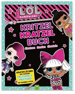 L.O.L. Surprise! Kritzel-Kratzel-Buch mit Bambus-Stick - Schwager & Steinlein Verlag