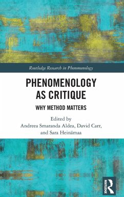Cover Phenomenology as Critique