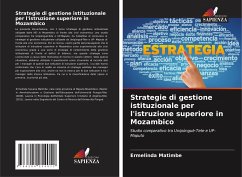 Strategie di gestione istituzionale per l'istruzione superiore in Mozambico - Matimbe, Ermelinda