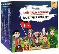 Tarih Yazan Cocuklar - 100 Kitaplik Mega Set 100 Kitap Takim - Hale, Ayse; Özbatur, Deniz; Ag, Gülden; Cingöz, Erhan; Demirelli Buran, Gökce