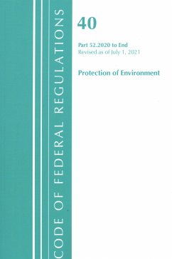 Code of Federal Regulations, Title 40 Protection of the Environment 52.2020-End of Part 52, Revised as of July 1, 2021 - Office Of The Federal Register (U S