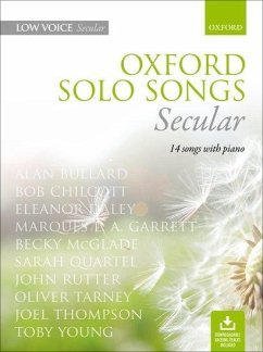 Oxford Solo Songs: Secular Cover Oxford Solo Songs: Secular