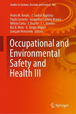 Occupational and Environmental Safety and Health III (eBook, PDF)