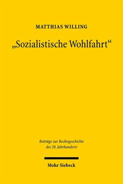 Cover 'Sozialistische Wohlfahrt' (eBook, PDF)