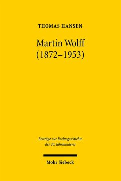 Martin Wolff (1872-1953) (eBook, PDF) - Hansen, Thomas